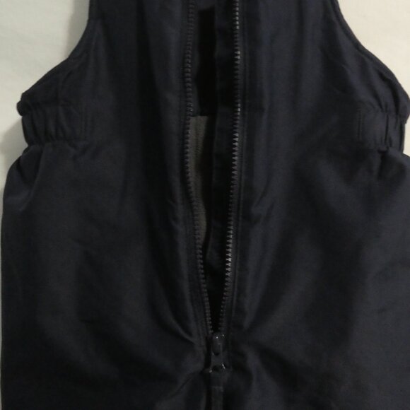 ATHLETIC WORKS | size 5T | Navy Fleece Lined Snowpants W/ Adjustable Suspenders - Picture 8 of 13